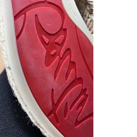 Espaboat WOMEN'S Navy Blue Spike Slip On Slides Shoes Espadrilles E163 - Picture 10 of 12